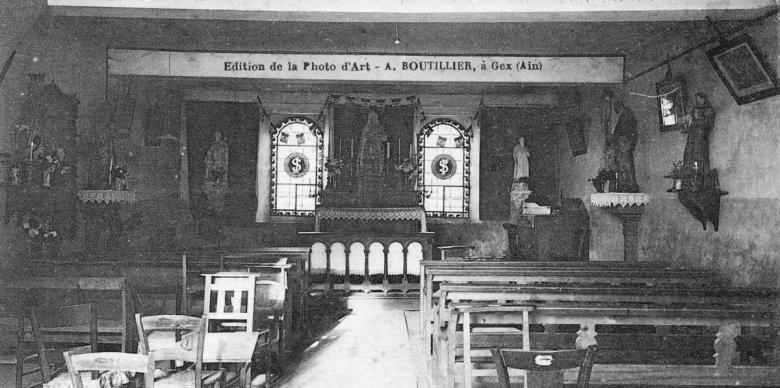 Intérieur de l'ancienne Chapelle
