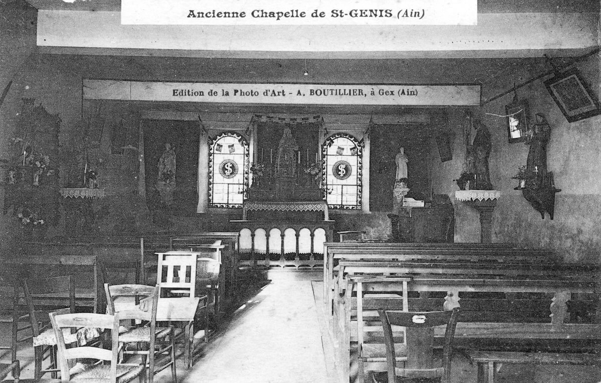 Intérieur de l'ancienne Chapelle